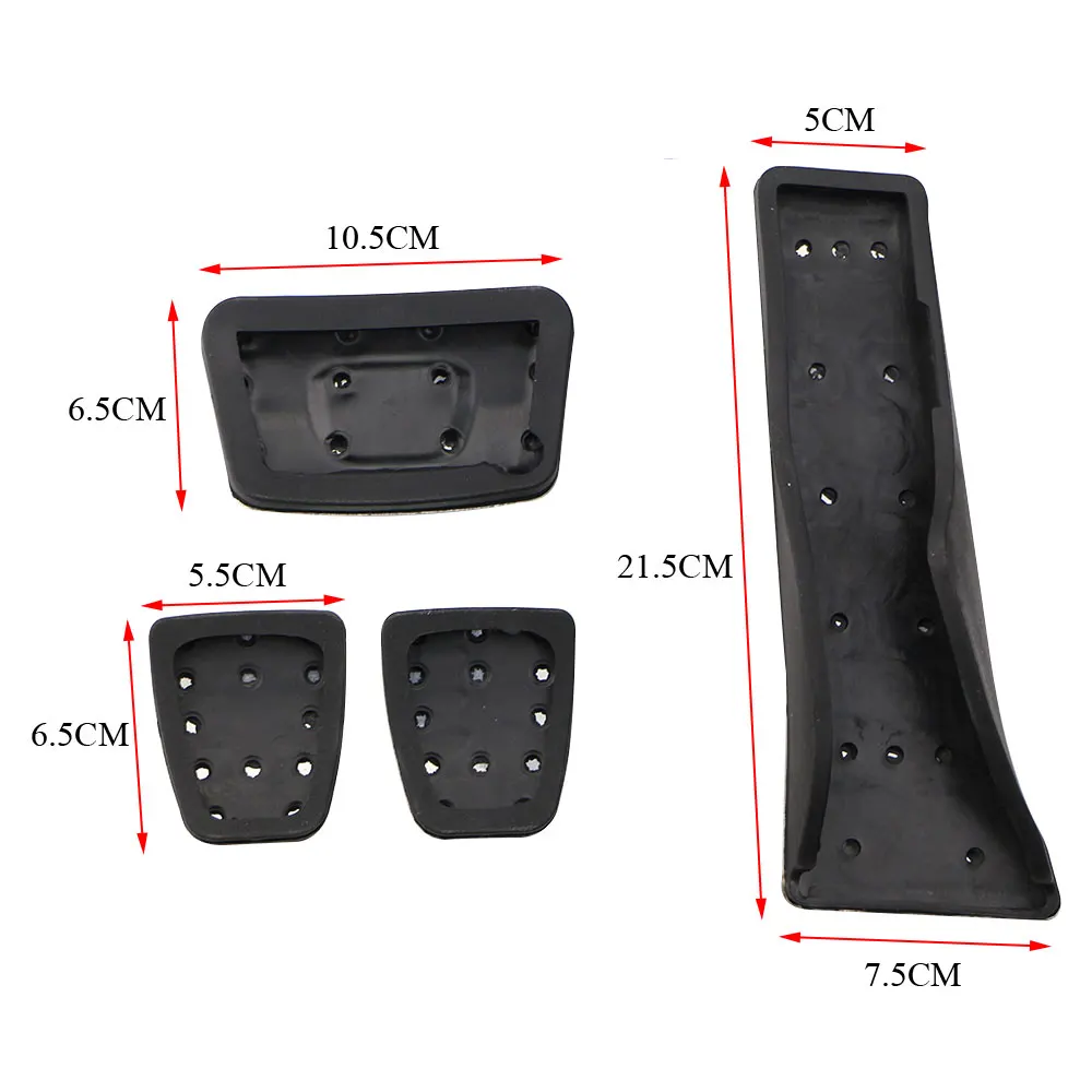Car Pedal Pad Cover For Hyundai Sonata I40 Ix35 Ix45 Tucson SantaFe NEXO Genesis For Kia CEED Sportage QL Sorento KX5 K5 Optima car pedals pedal cover