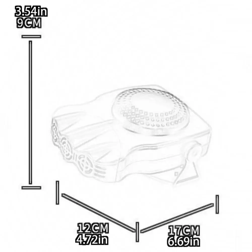 Автомобильный обогреватель 12 В 24 В, Автомобильный Электрический обогреватель, ветровой обогреватель, автомобильный обогреватель, портативный с поворотной ручкой, разморозитель воздуха, снежный разморозитель