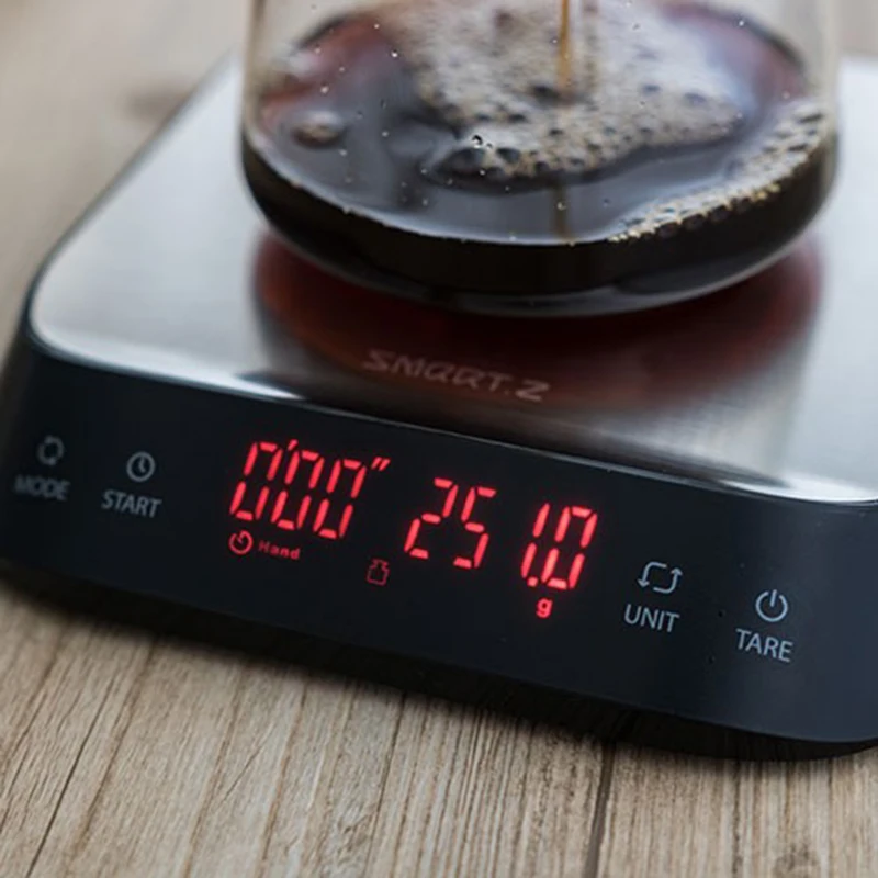  smart z Coffee scale Electronic Scale with timer automatic timing kitchen scale 3kg - 4000297352979