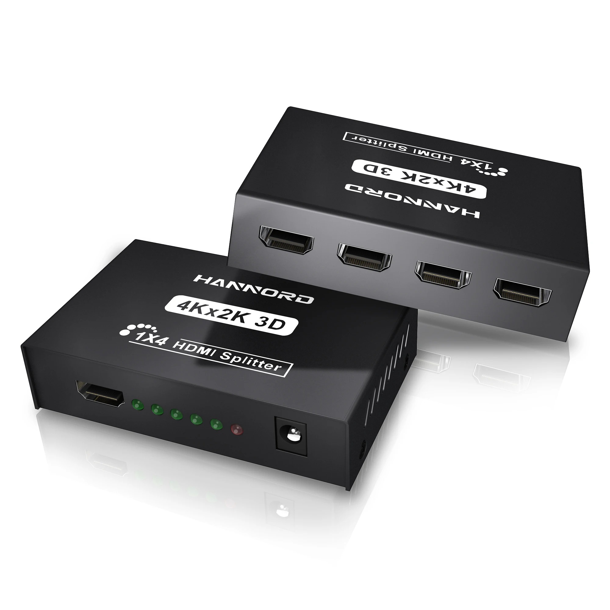 Hannord HDMI разветвитель 4K Full Ultra HD 1080P видео HDMI коммутатор 1x4 адаптер HDMI коммутатор для HD tv DVD PS3 Xbox tv коробка