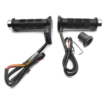 

22mm ATVs Motorcycle Electric Heated Molded Hand Grips Warmers Handlebar