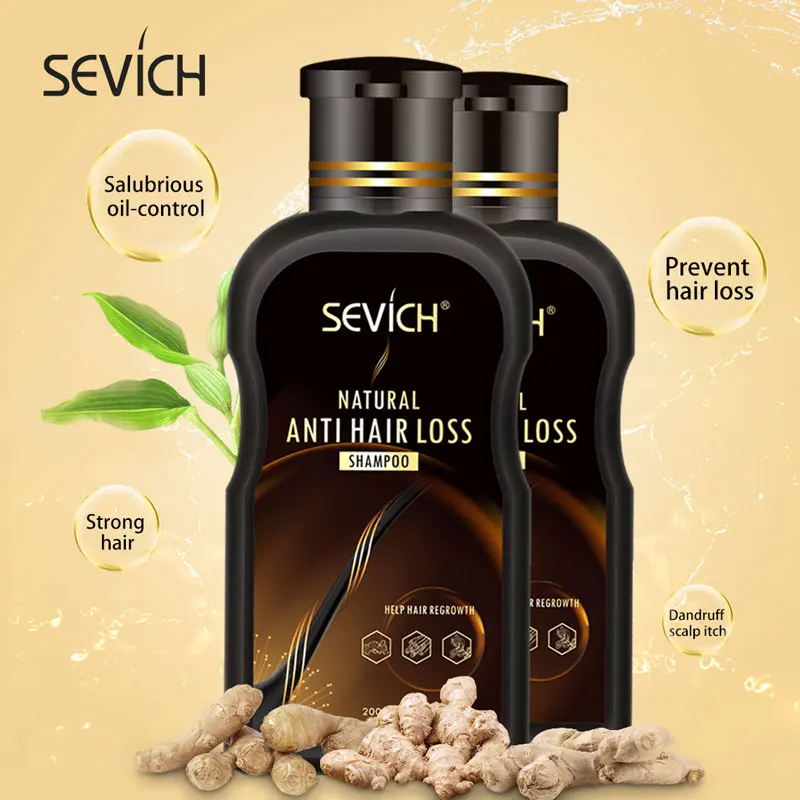 Sevich 200ml Anti Hair Loss Product Hair Loss Shampoo Natural With No Side Effects Grow Hair Faster Regrowth Hair Treatment ag hair cosmetics лосьон для укладки волос с экстра сильной фиксацией liquid effects extra firm styling lotion