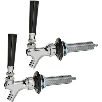 

Beer Keg Faucet Non-Adjustable Faucet 127mm American Connector 1/4 Pagoda Connector for Home Brew Beer Keg Faucet