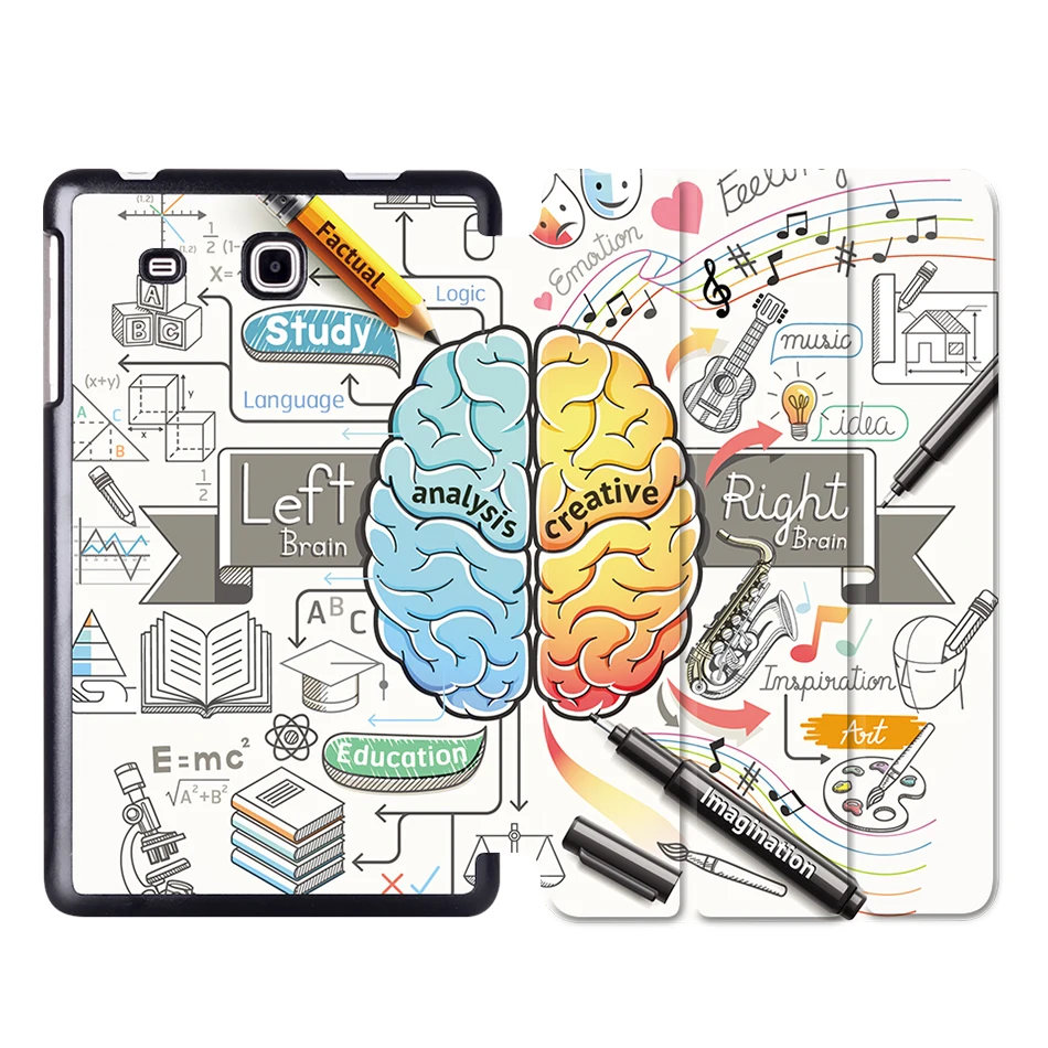 MTT из искусственной кожи чехол для samsung Galaxy Tab A A6 7,0 дюймов T280 T285 Funda Capa SM-T285 SM-T280 Магнитный откидной чехол для планшета - Цвет: SS02