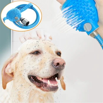

Handheld Pet Bathing Tool Pet shower suit Comfortable Massager Cleaning Washing Bath Sprayer Dog Cat Horse Glove Brush