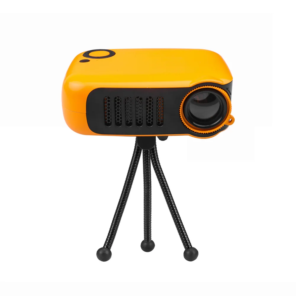 Mini Portable Projector 800 Lumen With Tripod Supports 1080P LCD 50000 Hours Lamp Life Home Theater Video Projector