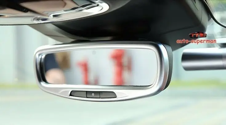Хромированная Внутренняя крышка зеркала заднего вида для Maserati Ghibli Quattroporte-up
