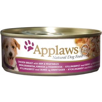 

APPLAWS APPLAWS for adult dogs with chicken, ham and vegetables 156 g