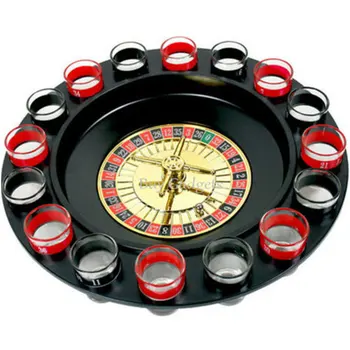 

Drinking Roulette Game Party Set Toy Spin Shot Stag Hen Game Glass Games Adult Drinking Toy Bar KTV Party Drinking Glass Toy