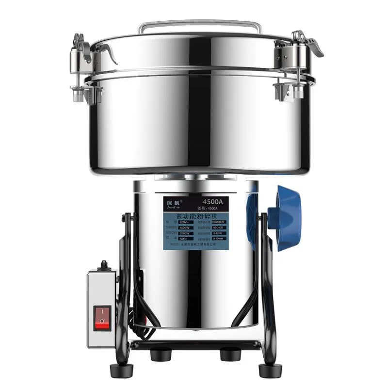 

4500g Grinder Mill Grinding Machine Grains Spices Coffee Dry Food Gristmill Home Flour Powder Crusher