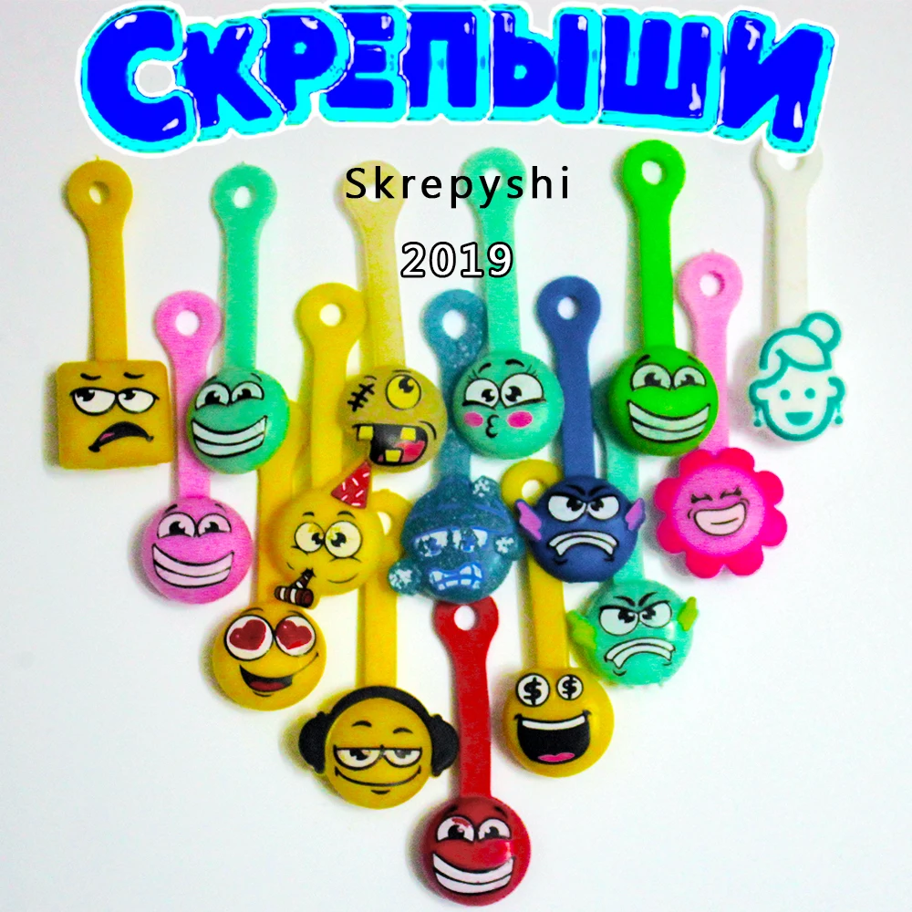 Desk Organizer 10PCS Skrepyshi Magnit Russia Magnet Pen Organizer Staple Children's Scraper Series