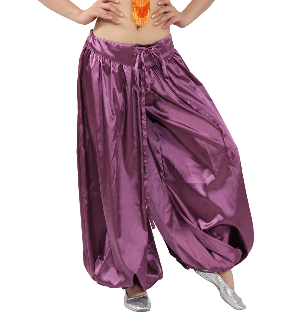 Astage Donna Lace Side Split Abbigliamento Sportivo Pantaloni India Danza Arabo 