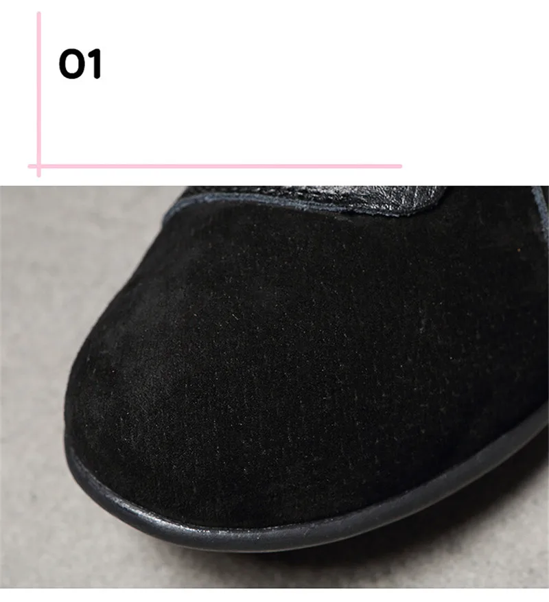 2019 New Leather Women Plus Size Sewing Flats Moccasins Loafers Ballet Flats Women Comfortable Soft Casual Shoes Ladies VT634 (1)