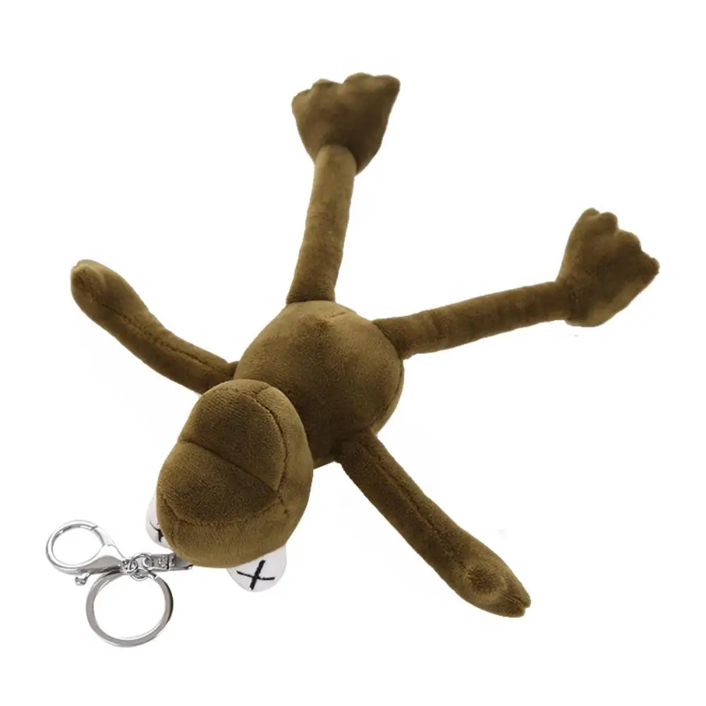 GloryStar Kids Cute Long Leg Frog Keychain Pendant Plush Doll Gift 5
