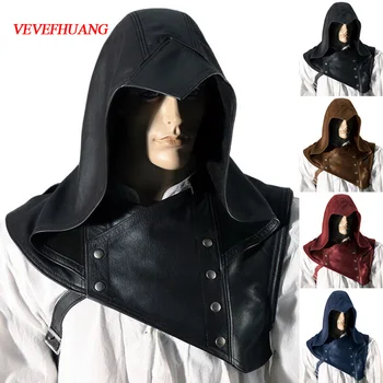 

VEVEFUANG Rosetic Women Gothic Scarves Adult Headscarf Shawl Hood Gothic Dark Women Female Punk Goth Female Black Headscarf 2019