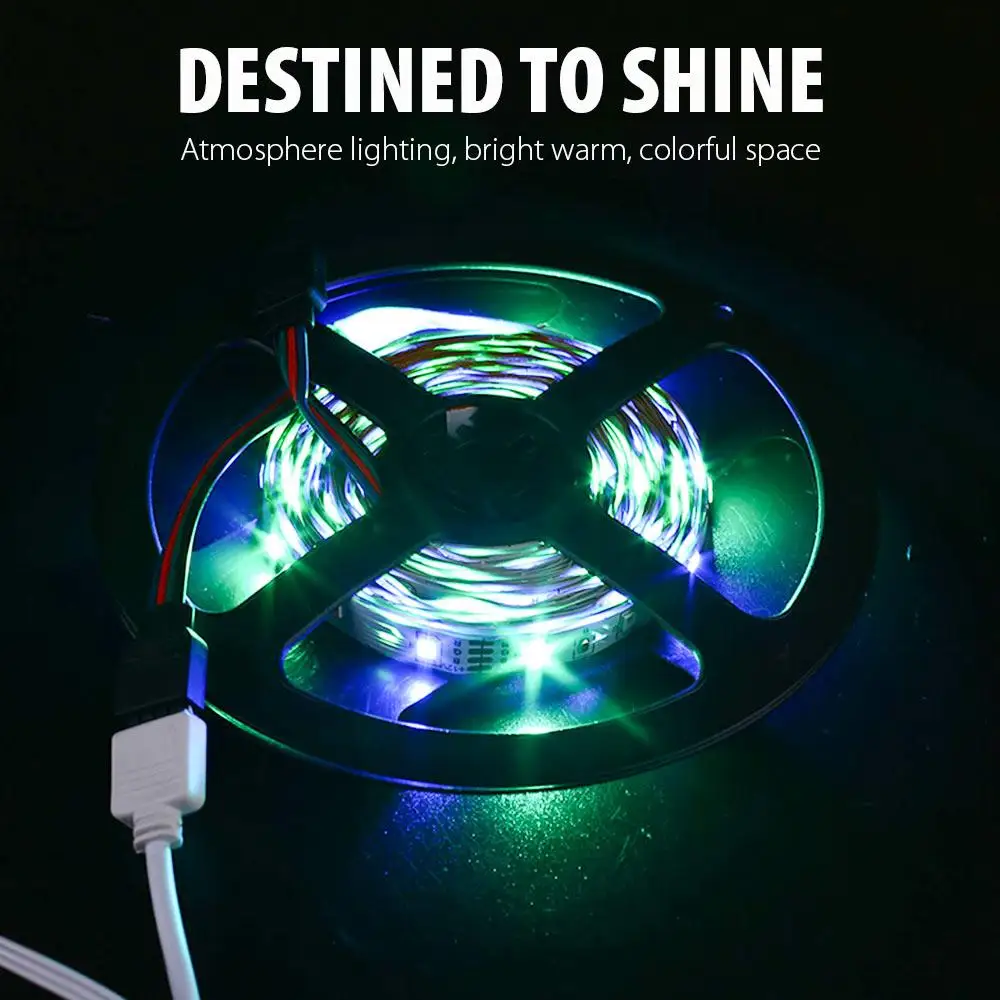 

Remote Halloween LED Strip Light Bars Waterproof Decoration 10M Car Interior Lights Festival RGB Lighting Party SMD 3528