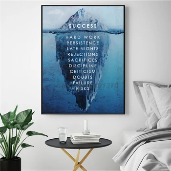 

Success Motivational Office Canvas Prints Picture Modular Paintings For Living Room Poster On The Wall Home Decor