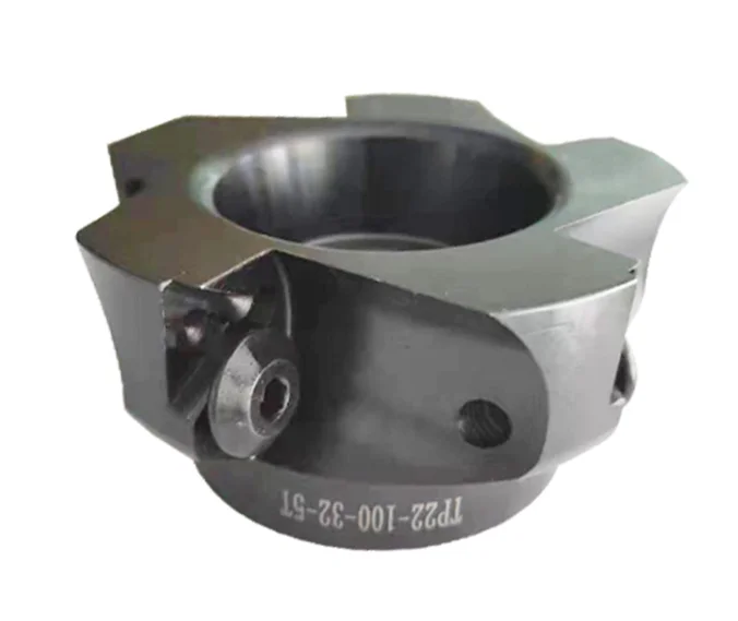 

TP22-100-32-5T Right angle square shoulder indexable face milling cutter shell mill for TPKN2204 carbide inserts