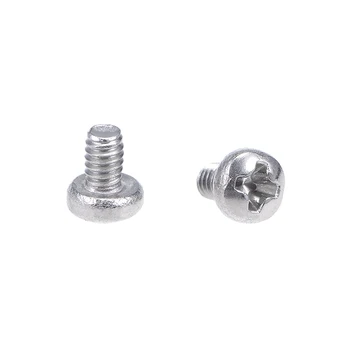 

uxcell Machine Screws Pan Cross Head Screw 304 Stainless Steel M2x3mm 60Pcs