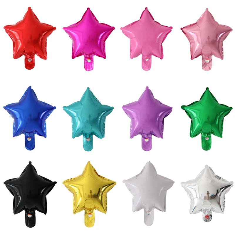 50 шт./партия, 10 дюймов, воздушные шары из фольги, свадебный фон на день рождения, надувные шары, детские подарки для душа, детские игрушки - Цвет: Насыщенный сапфировый