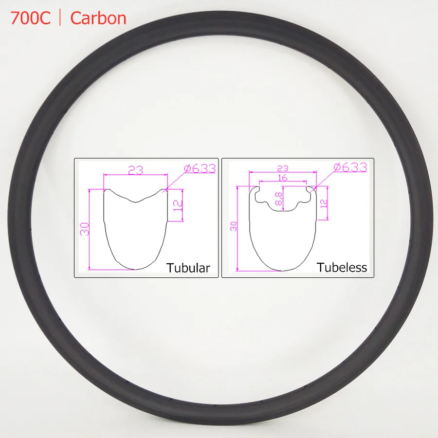 Perfect FIC 30mm carbon rim 23mm wide tubular rim 20h 24h 28h road wheel rim basalt brake UD matte 3K glossy tubeless ready clincher rim 7 Perfect FIC 30mm carbon rim 23mm wide tubular rim 20h 24h 28h road wheel rim basalt brake UD matte 3K glossy tubeless ready clincher rim 7