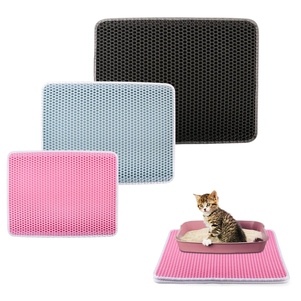 

Folding Cat Litter Trapper Mat Waterproof Floor Portable Bottom Trapper Carpet Eco-friendly EVA Foam Trash Pad Trapper