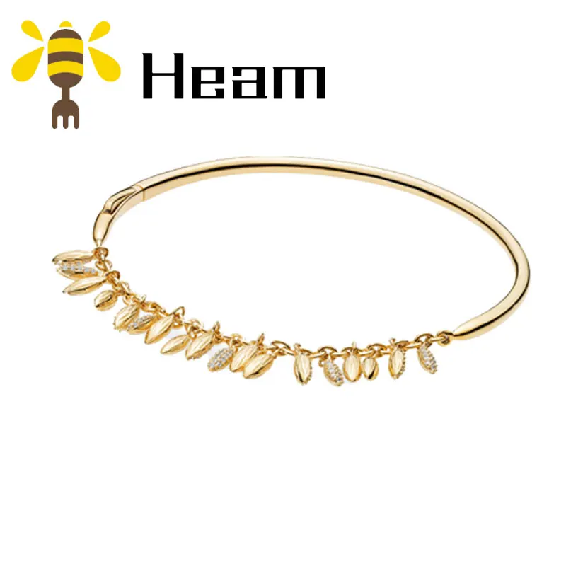 Heam, высокое качество,, Стерлинговое Серебро, 925 пробы, pan, очаровательный браслет для женщин, модный, элегантный, роскошный, сделай сам, аутентичное ювелирное изделие