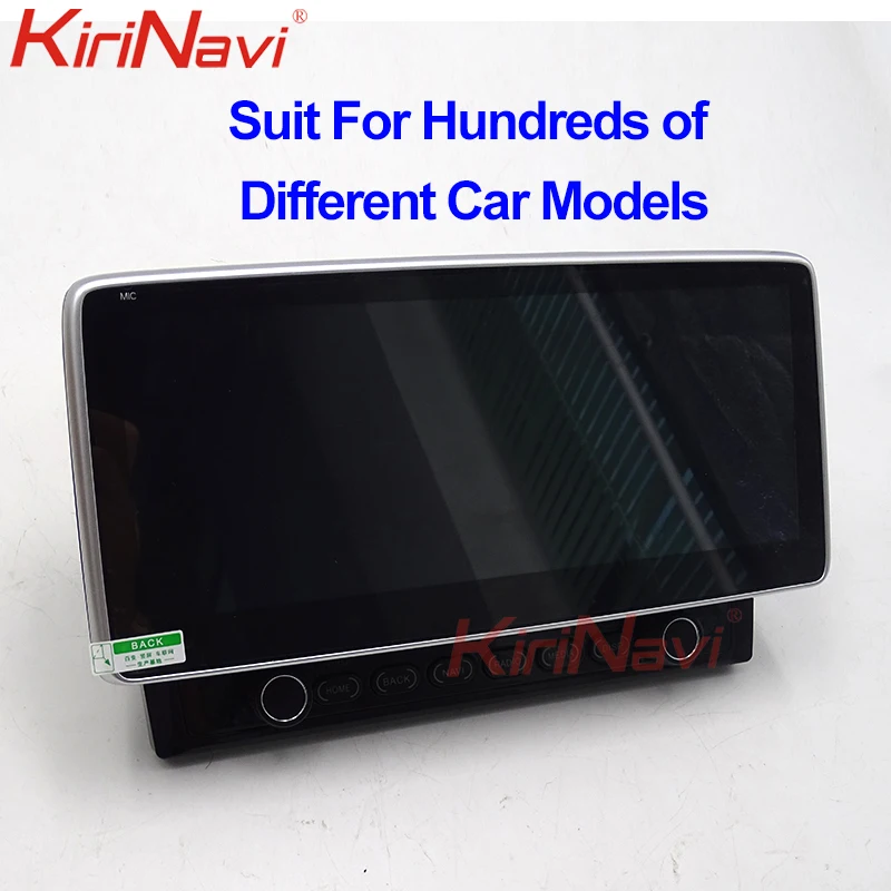 KiriNavi Universele широкий экран 10,25 ''Android 9,0 автомобильный dvd-плеер gps навигация автомобильный Радио для Nissan Volkswagen Skoda Toyota