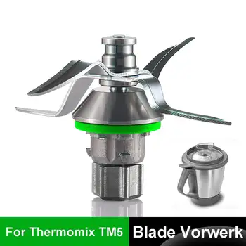 

Food Grade Stainless Steel Blender Blade Replacement Accessories Fit for Vorwerk Thermomix TM5