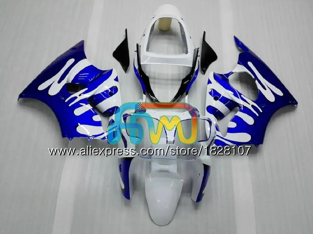 No. 9 Корпус для KAWASAKI 600CC ZZR600 глянцевый черный ZX600CC кузов 14BS. 4 ZZR-600 ZZR 600 05 06 07 08 2005 2006 2007 2008 комплект обтекателей - Цвет: No. 9