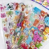 8 Sheets/Set Waterproof Cartoon Zoo Animals Stickers Kids Notebook Decoration Scrapbook Sticker Toy For Children Boys Girls 1
