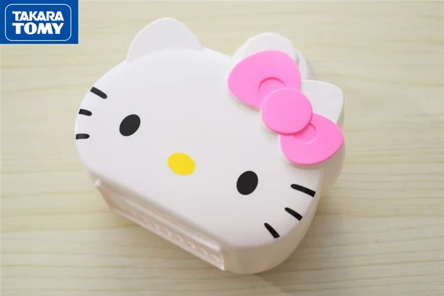 TAKARA TOMY Creative Cartoon Hello Kitty Multifunctional Toothbrush Holder Cute Bathroom Shelf Storage Box 4