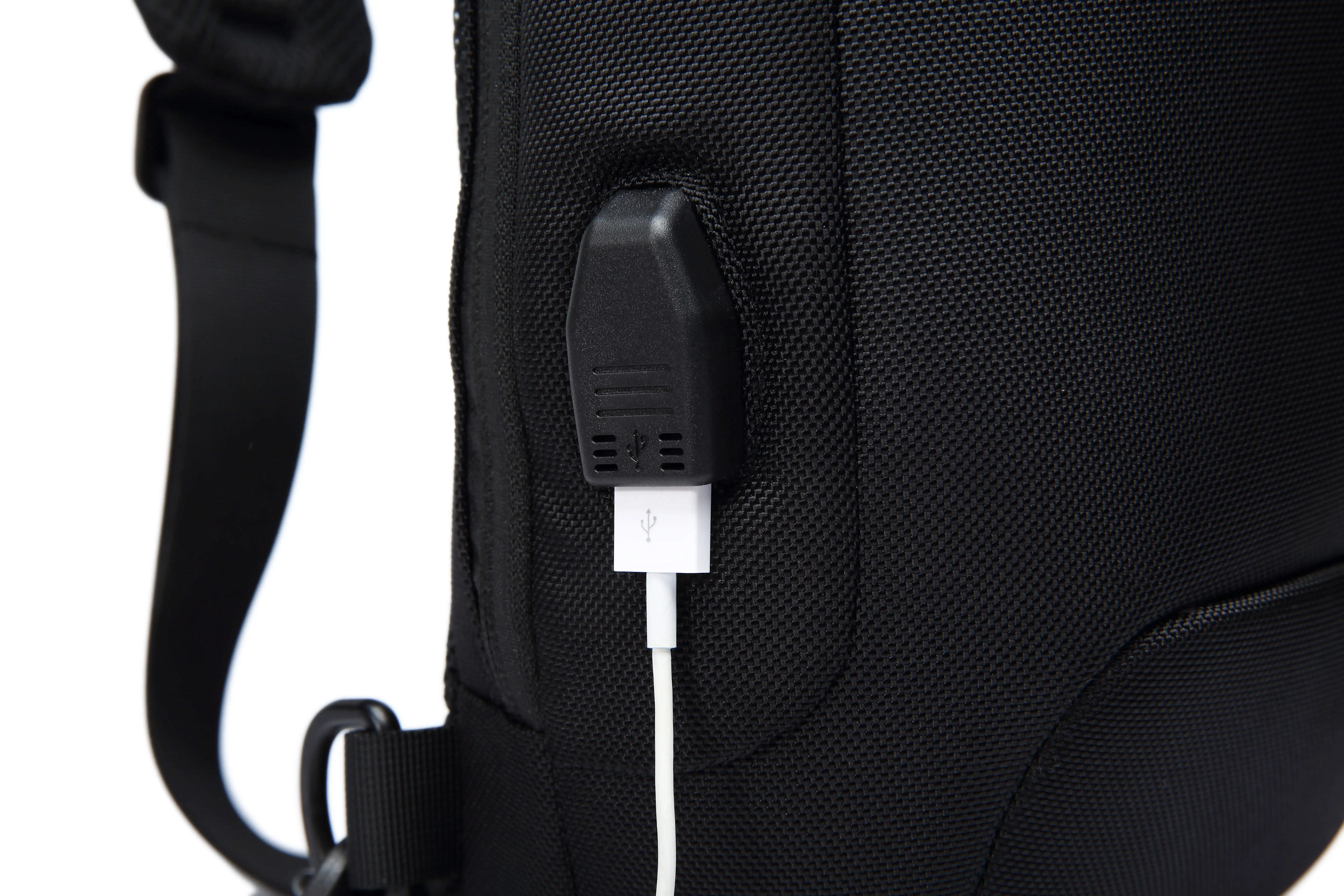 Новинка, противоугонная Usb сумка для мобильного телефона, сумка через плечо, модная сумка для отдыха, водонепроницаемая, Оксфорд, чистый цвет, нагрудная сумка