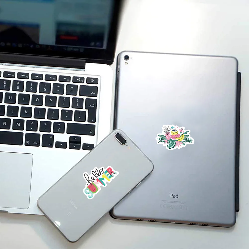 Summer Vacation Style Stickers For Suitcase Skateboard Laptop Luggage Fridge Phone Car Styling DIY Decal Sticker 10/30/50Pcs car sticker decal decorative stickers