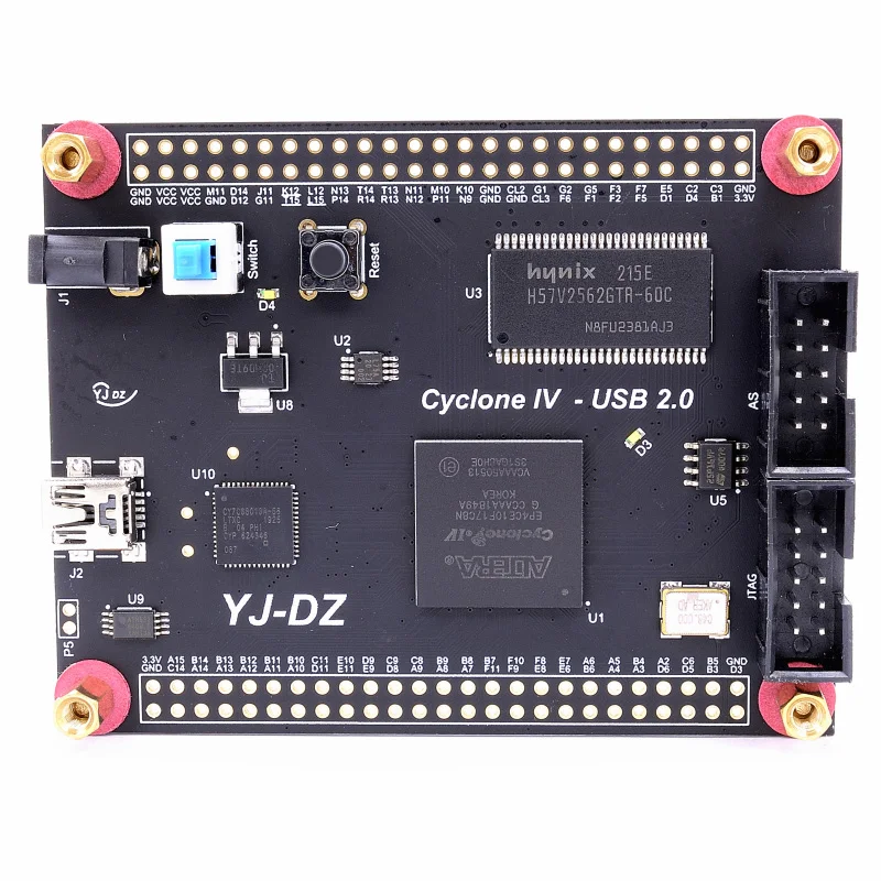 

EP4CE10F17C8 Altera Cyclone4 CY7C68013A FPGA + USB2.0 высокоскоростная плата