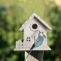 Птичий домик, деревянный птичий домик, гнездо, креативный настенный открытый скворечник, деревянная коробка, дропшиппинг, птичий домик