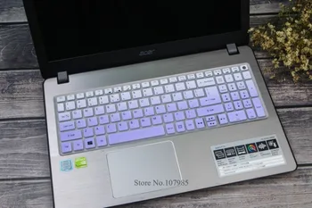 

15.6 17.3 inch Silicone laptop Keyboard Cover Protector For Acer Aspire A315-41G EX2520G TX520 TMTX520 TMP258 TMP278 T5000