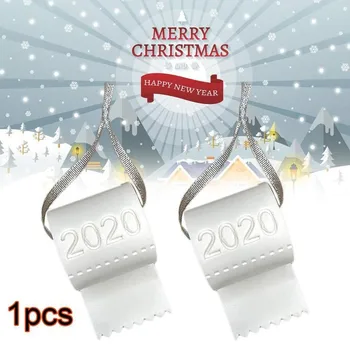 

3d White Diy Roll Paper Pendant Christmas Tree Decoration Xmas Party Hanging Ornament Natal Home Craft Navidad Greeting Gift