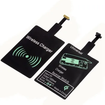 

Universal Qi Wireless Receiver for iPhone Adapter Receptor Receiver Pad Coil Android Phone Micro USB Earphone Accessories