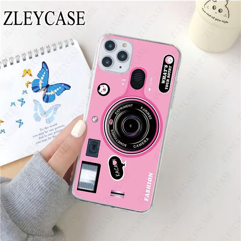 classic retro Black silver camera