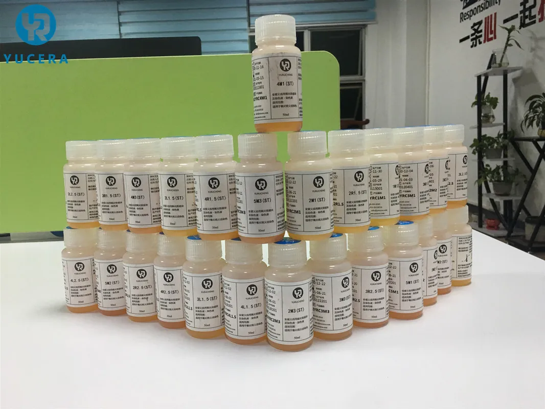 Líquido de corante de zircônia HT 26 cores líquido de corante na parte inferior