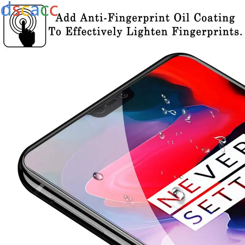 Dscacc 9D Полный Клей закаленное стекло протектор для OnePlus 7 7T 3 5 5T 6 6T для ASUS Lite MAX M1 MAX PRO M2 100 шт
