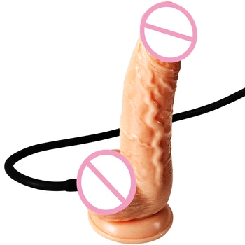 Huge Inflatable Realistic Dildo Suction Cup Anal Plug Real Big Penis Dick Cock Butt Adult Sex Toys for Women Stimulators Sucker 4