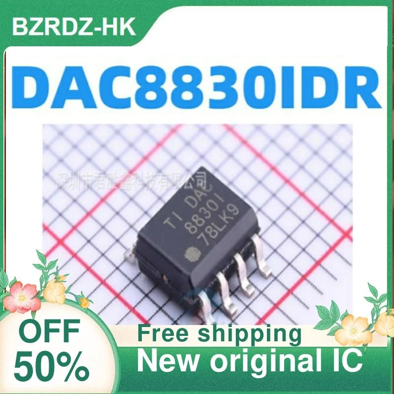 2-10PCS/lot DAC8830IDR  DAC8830CDR  DAC8830   New original IC