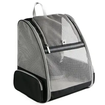 

NoEnName_Null 2019 Fashion Breathable Foldable Mesh Pet Carrier Backpack for Small Dog and Cat