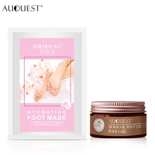 AuQuest маска для ног Крем для ног противогрибковые мозоли пилинг сухой кожи Уход за ногами зуд анти блистер увлажняющий крем для ног
