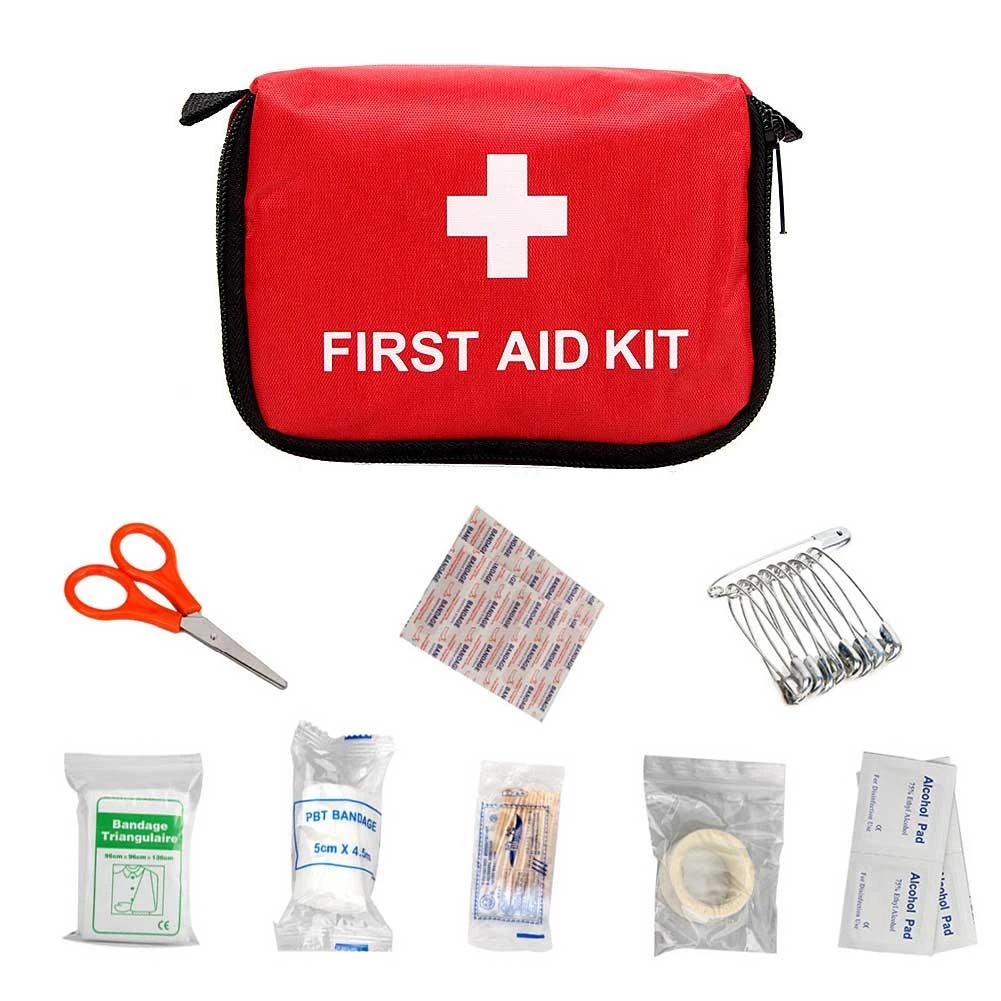 Kit de primeros portátil para exteriores, botiquín 9 para supervivencia, médico, para la Oficina, hogar, al aire libre, viajes, Camping o senderismo|Seguridad y supervivencia| - AliExpress