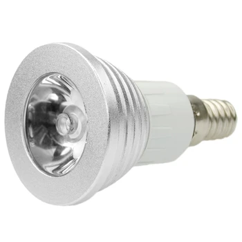 

RGB LED Bulb Spot Light Bulb Lamp 16 Colors 3W E14 + Remote Controller with 24 Keys For Home Christmas Wedding Garden Party Deco