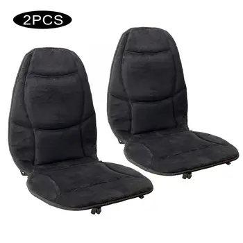 

2pcs Car Auto Front Seat Heated Cover Heater Cushion Temperature Controller Winter Warmer Pad Car Pad Auto Interior Accessories