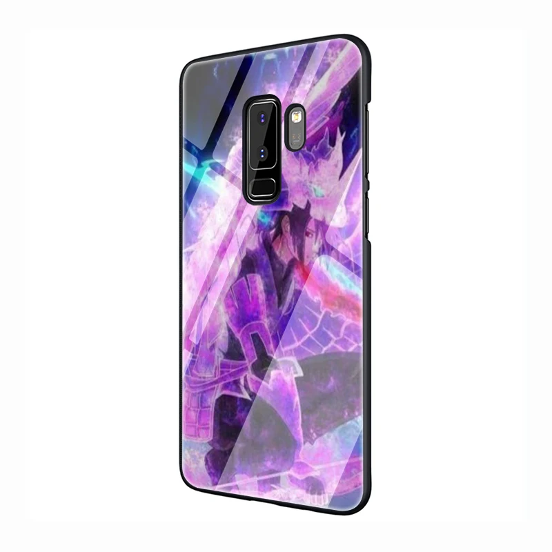 G10 Учиха сасуке Узумаки Наруто закаленное Стекло чехол для телефона для samsung S7 край S8 S9 S10 Note 8, 9, 10, плюс A10 20 30 40 50 60 70 - Цвет: G10